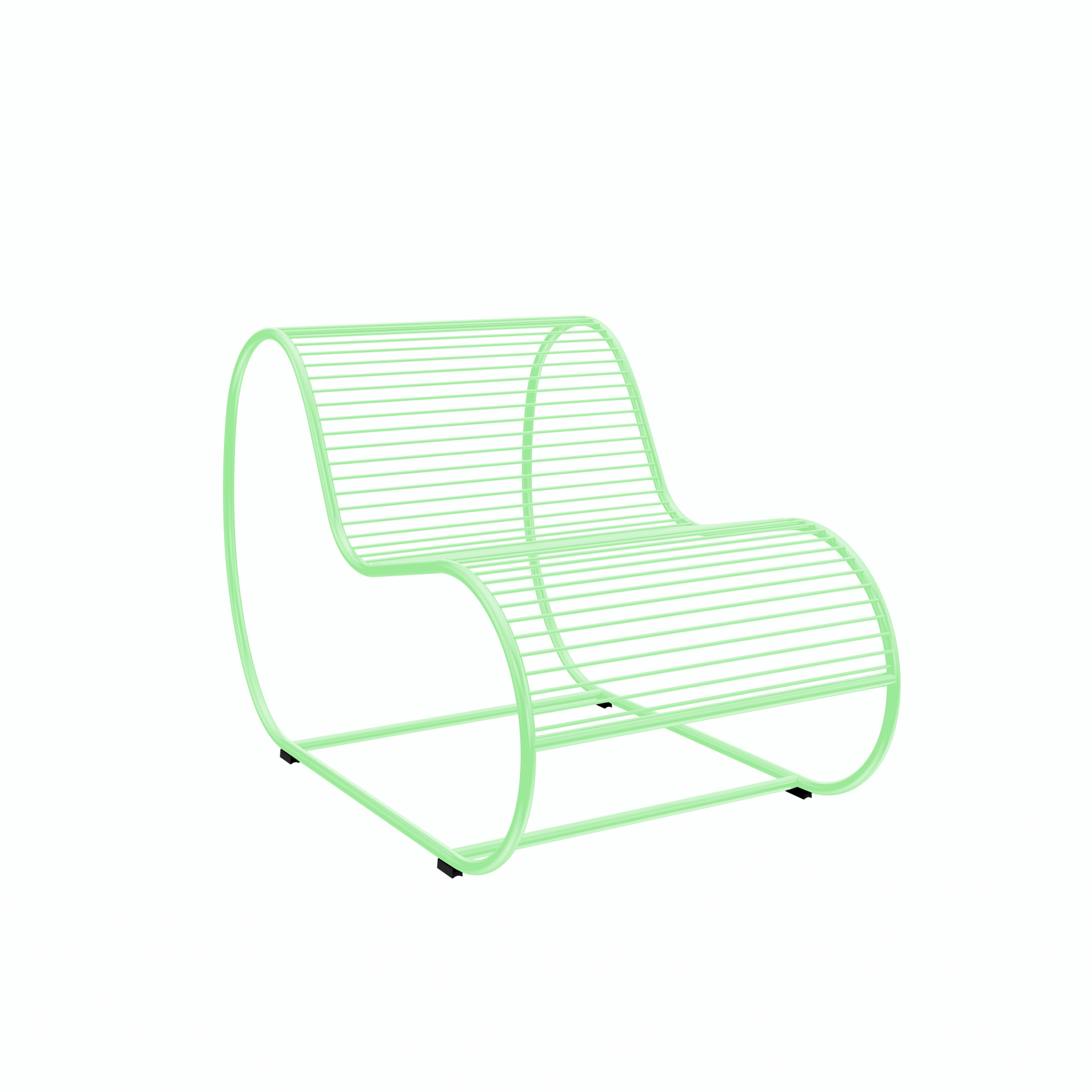 Loop Lounge & Ottoman Set - Limited Edition Green